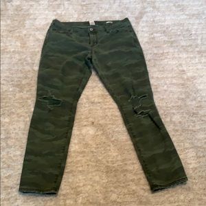 Camo Print Jegging